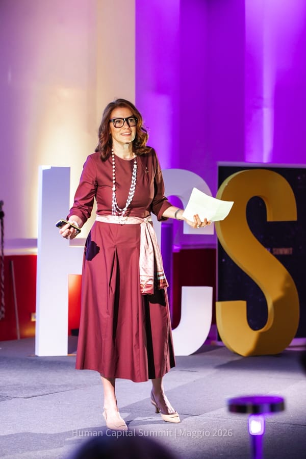 Human Capital Summit 2026, ospite sul palco